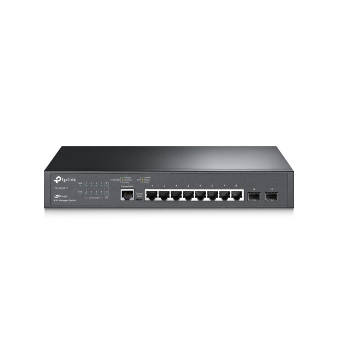 TP-Link Omada 8-Port Gigabit L2+ Managed Switch with 2 SFP Slots | SG3210