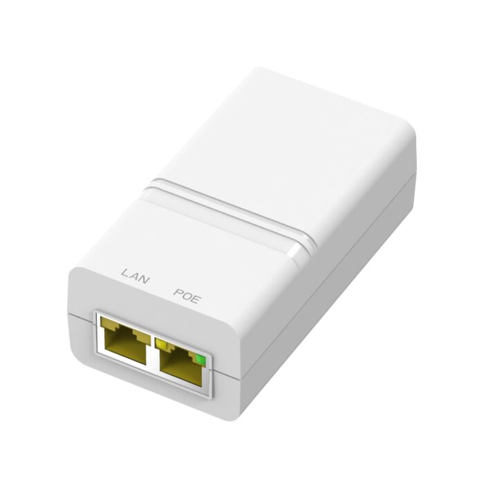 Procet Gigabit 52V 30W PoE Adapter with No Cable | POE-52V30W