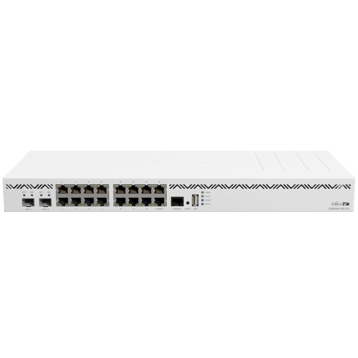 MikroTik Cloud Core 16 Port Gigabit 2SFP+ 4 Core Router 