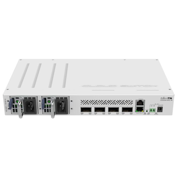 MikroTik Cloud Router Switch 4 Port QSFP28 | RB-CRS504S