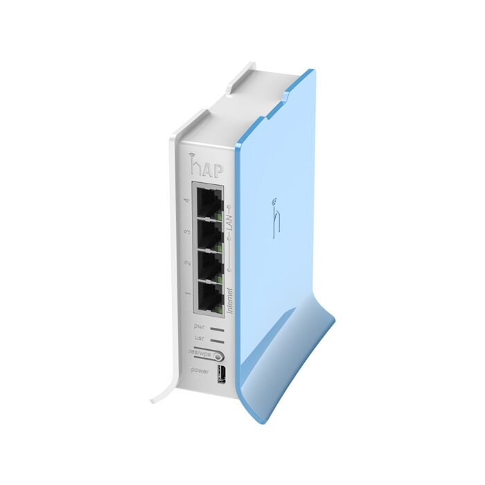 MikroTik hAP Lite Tower 4 Port Ethernet 300Mbps WiFi 4 Router  | RB-HAPLTC