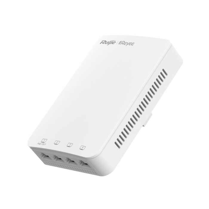 Reyee Dual Band AC 1300Mbps 5 Port Gigabit Mesh In-Wall AP