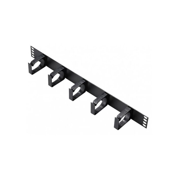 1U Plastic Ring Panel Cable Management