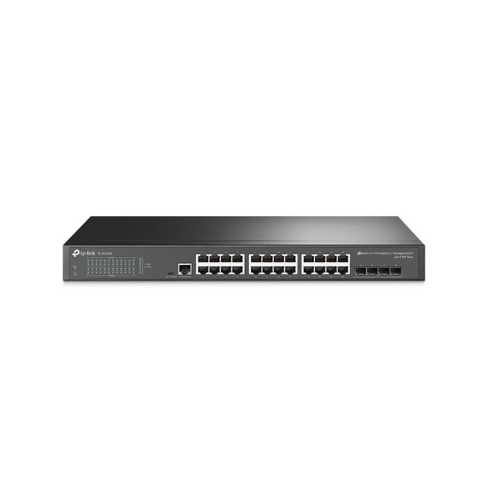 TP-Link Omada 24-Port Gigabit L2+ Managed Switch with 4 SFP Slots | SG3428