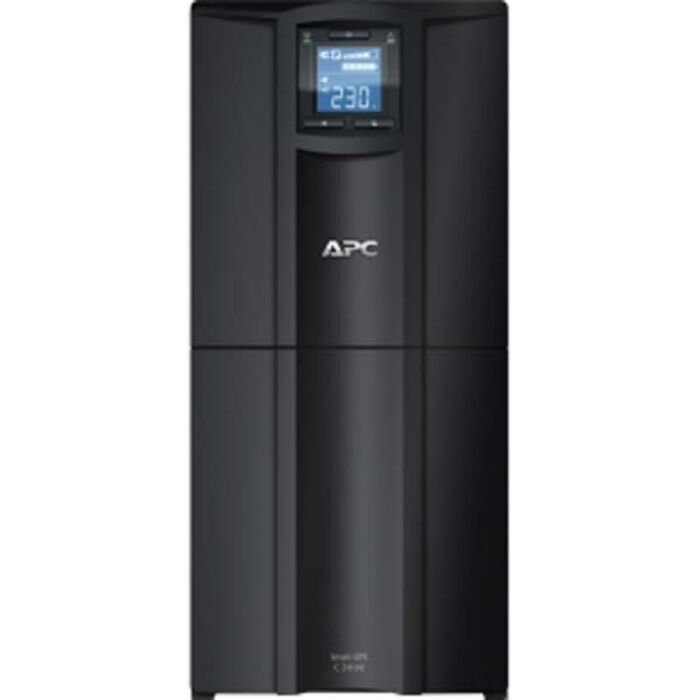 APC Smart Line Interactive 3000VA/ 3KVA 2100W UPS Tower Rack Mount included: No Rack type: N/A Network card:No Battery:Yes Battery type: VRLA Warranty: 2 Years Repair or Replace