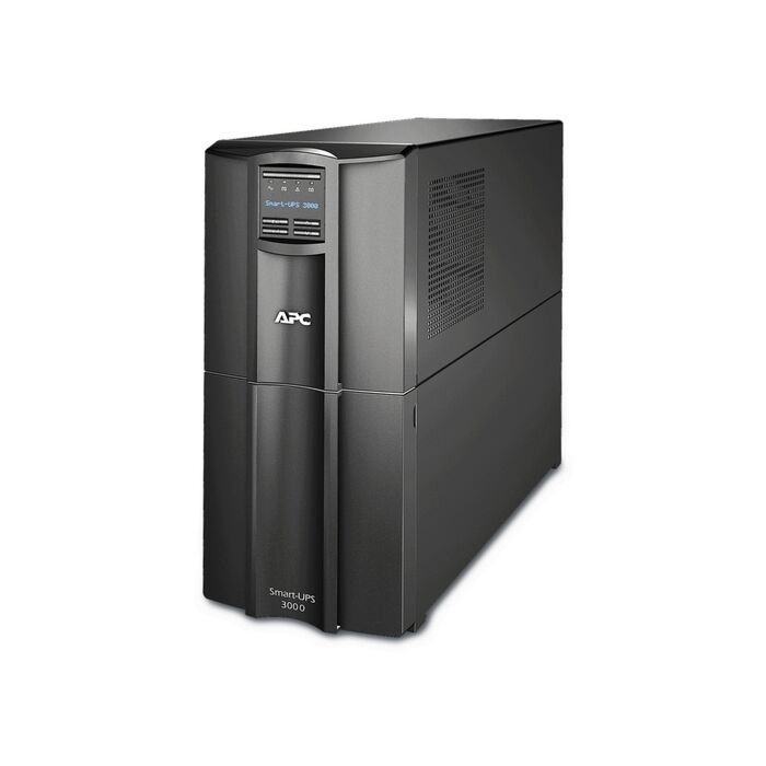 APC Smart Line Interactive 3000VA/ 3KVA 2700W UPS Tower Rack mount included: No Rack type: N/A Network card:No Battery:Yes Battery type: VRLA Warranty: 3 Years Repair or Replace (Excluding Battery) and 2 Years for Battery