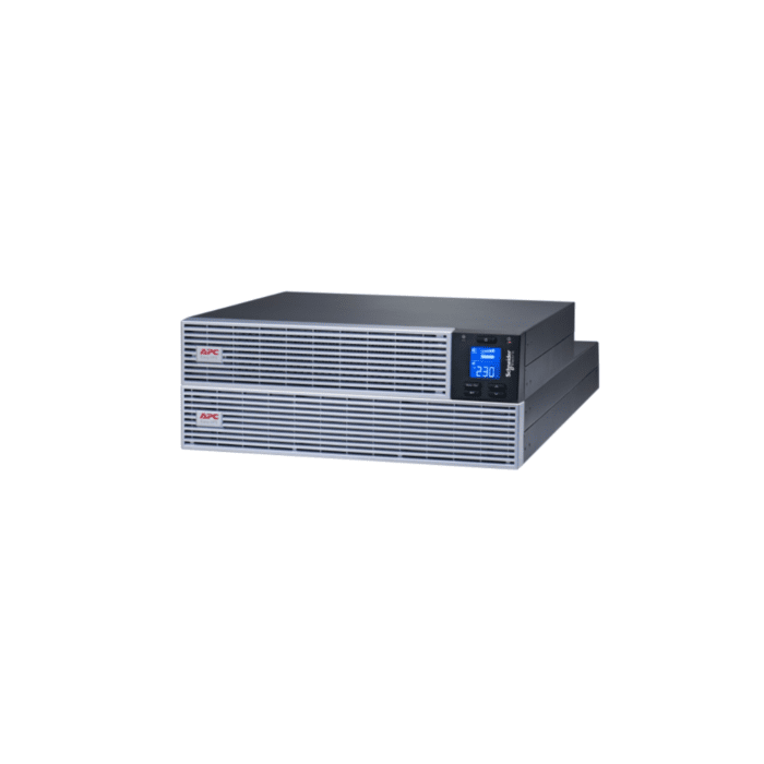 APC Easy UPS On-Line, 3kVA, Lithium-ion, Rack/Tower 4U, 230V, 6 IEC C13 + 1 IEC C19 outlets, Intelligent Card Slot, Extended runtime, W/ rail kit