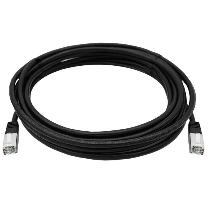 5M Shielded UV Protected Cat5e Flylead - (10 Per Pack)