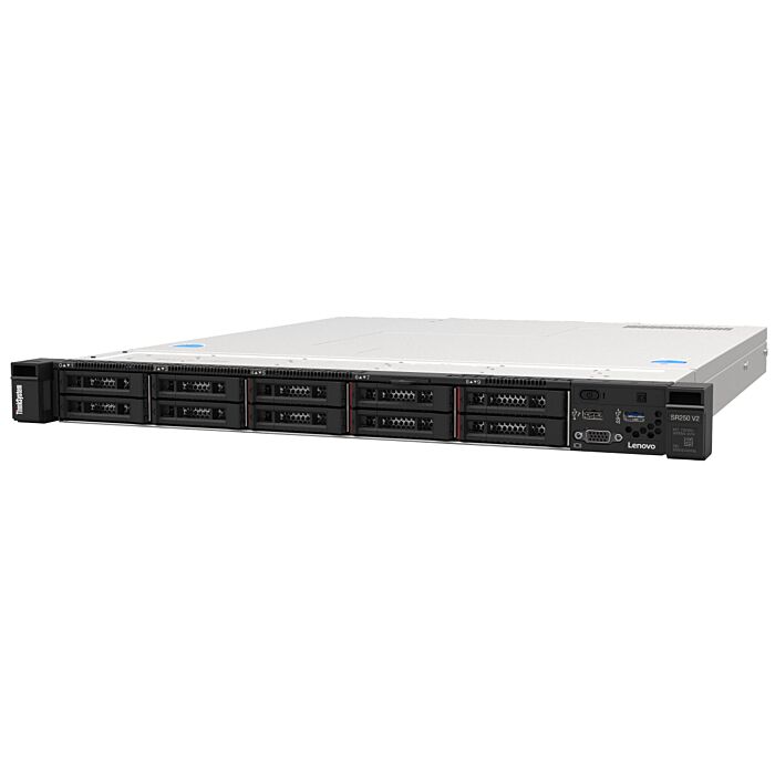 Lenovo Server SR250v2 PowerEdge  - E-2356G 6-Core 3.2GHz - 32GB RAM - 8x2.5'' Hot-Swap - 450W PSU | 7D7QA02QEA