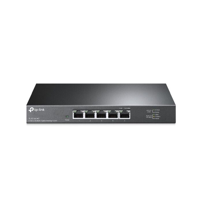 TP-Link 5-Port 2.5G Multi-Gigabit Desktop Switch | TL-SG105-M2