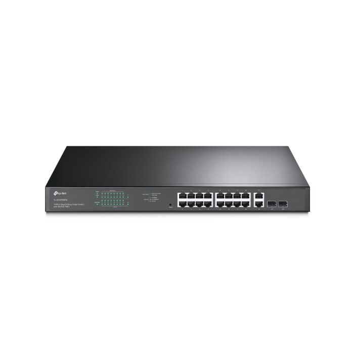 TP-Link 18-Port Gigabit Easy Smart Switch with 16-Port PoE+ | TL-SG1218MPE