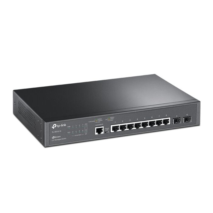 TP-LINK Sg3210 Jetstream 8Port Gigabit L2+ Managed Switch With 2 Sfp Slots | TL-SG3210