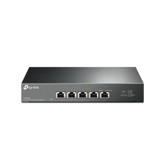 TP-Link 5-Port 10G Multi-Gigabit Desktop Switch | TL-SX105