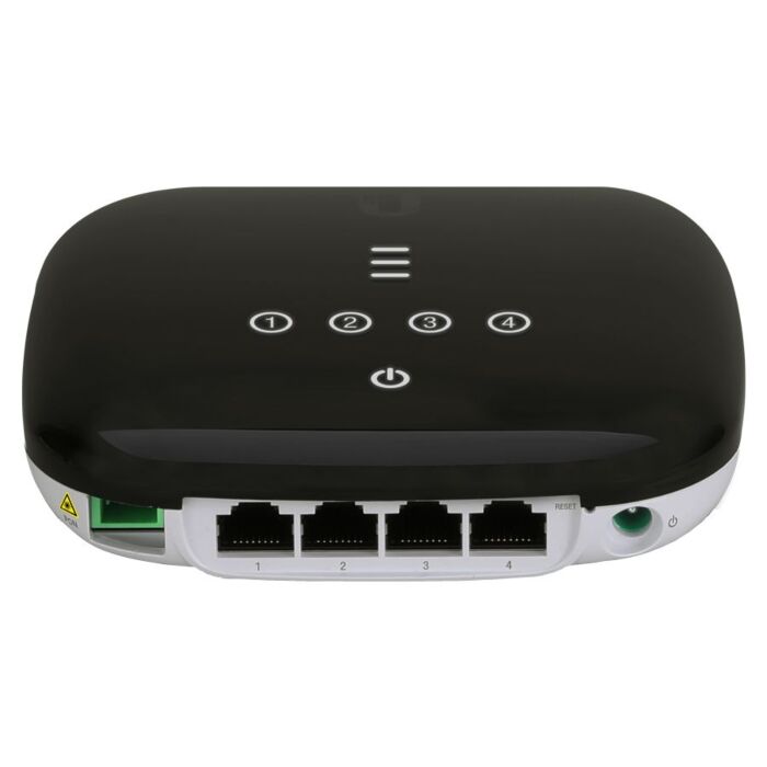 Ubiquiti UFiber WiFi 2.4GHz, 4 Gigabit Ports, 1 GPON Port, High-Speed ONU | UF-WIFI