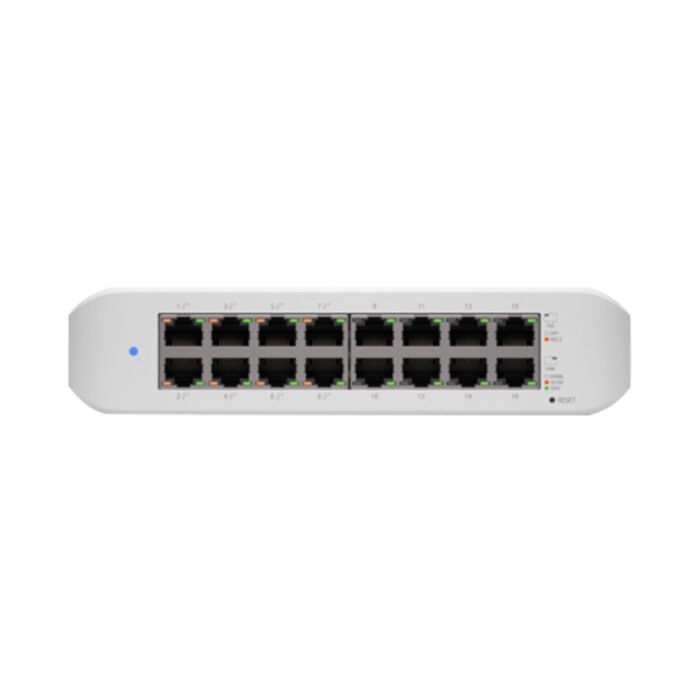 Ubiquiti 16 Port Gigabit 45W 8 POE UniFi Switch | USW-LITE16P
