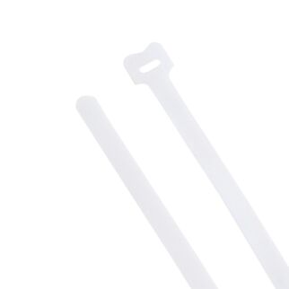CABLE TIES HOOK & LOOP WH 200 X 12.5MM 100 PACK