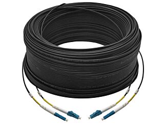 Scoop Fiber Outdoor Uplink Cable 150M LC-LC UPC 2Core