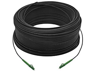 Scoop Fiber Outdoor Drop Cable 150M LC-LC APC 1Core