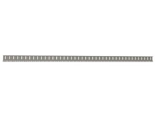 Linkbasic 27U Mounting Rail Set - Replacement Vertical Rails for Network Cabinets