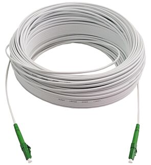 Scoop Fiber Outdoor Drop Cable 60M LC-LC APC 1Core