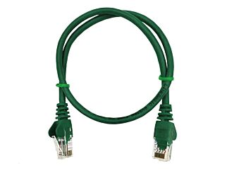 CAT5e 0.5m Patch Leads Pack of 10 | UTP Cable | Green