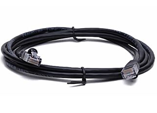 CAT5e 0.5m Patch Leads Pack of 10 | Cattex | Black