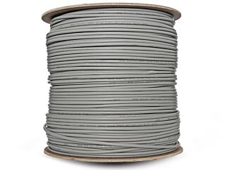 500m Drum Cat5e CCA Grey UTP Network Cable