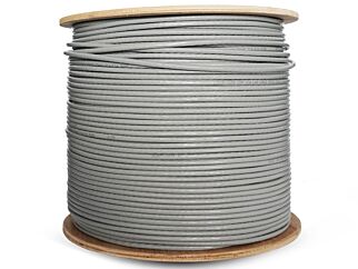 500m Drum Cat6 CCA Grey UTP Network Cable