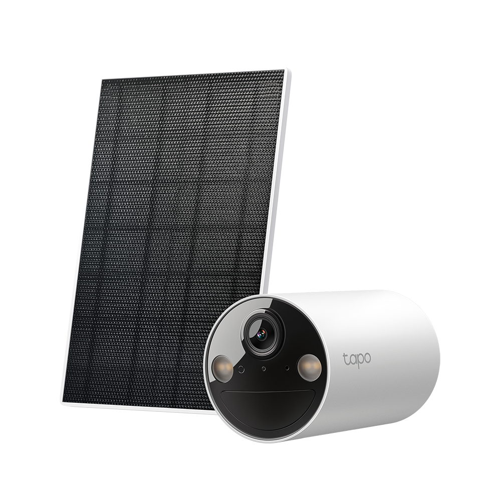TP-Link Tapo TC82 2K 3MP Solar-Powered Outdoor Security Camera Kit