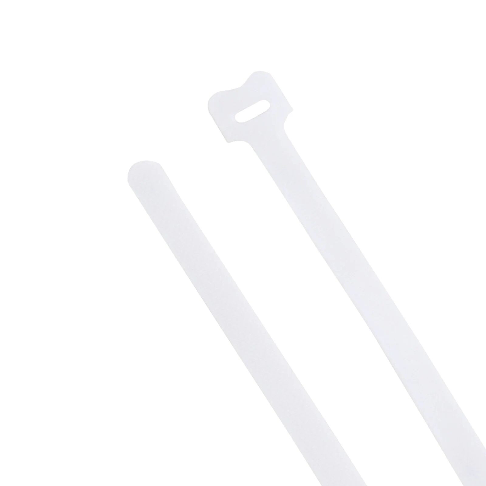 CABLE TIES HOOK & LOOP WH 200 X 12.5MM 100 PACK