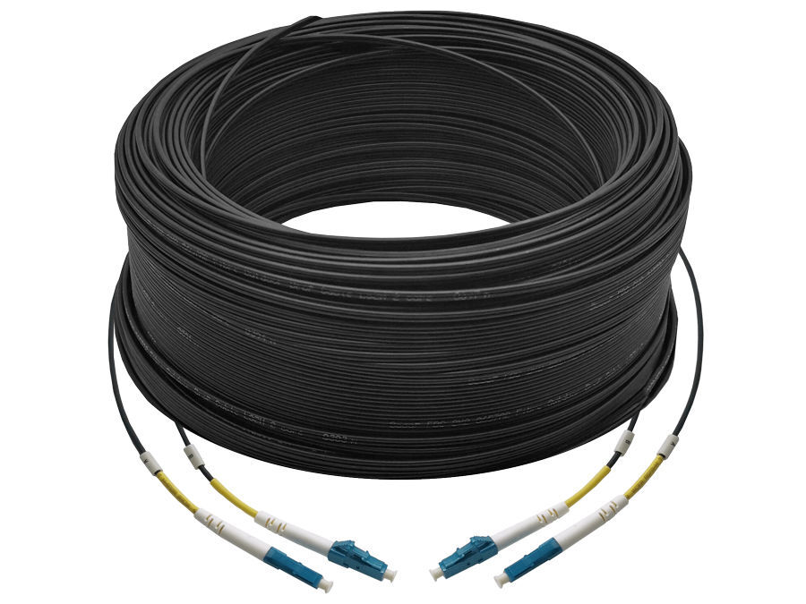Scoop Fibre Outdoor Uplink Cable 150M LC-LC UPC 2Core | FDC-150MU