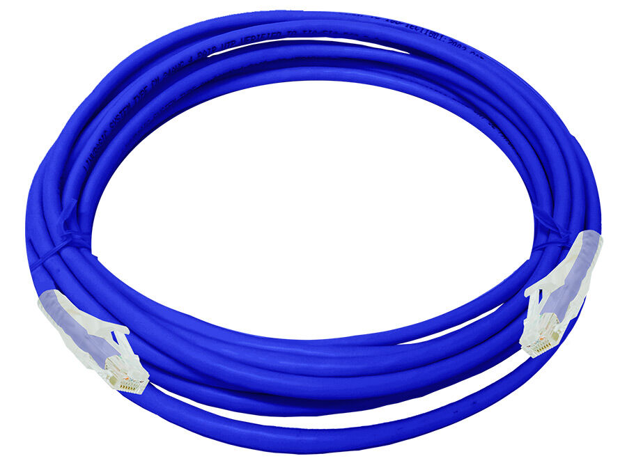 CAT6 5 Meter UTP Patchleads / Flyleads Blue - (10 Per Pack) | FLY-6-5B