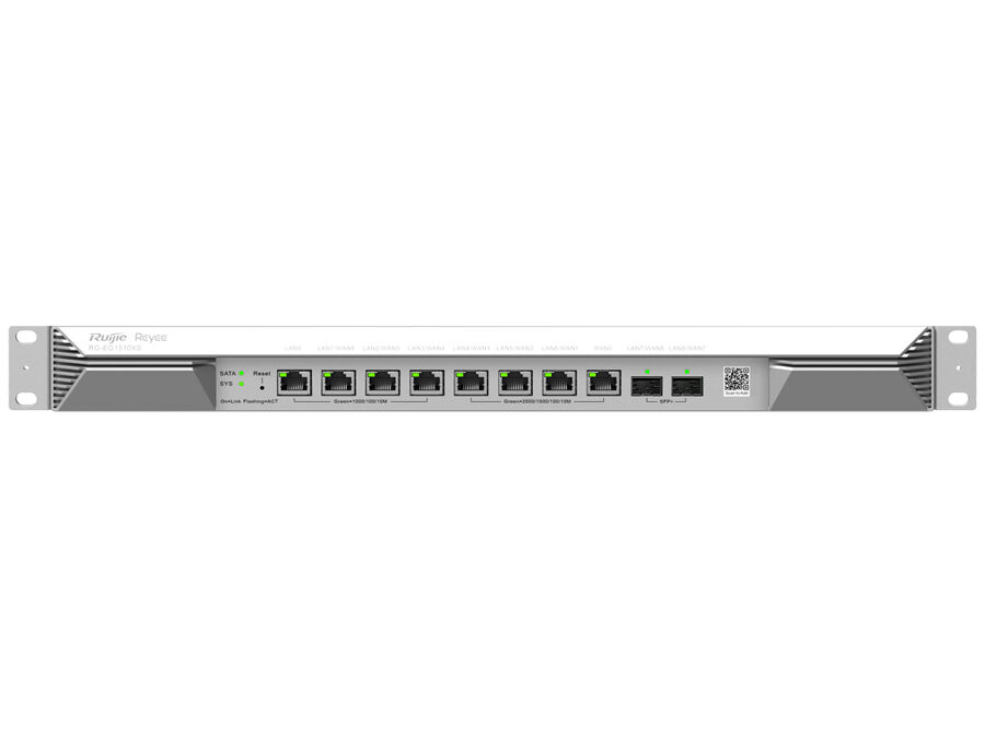 Reyee 8 Port Multi Gigabit 2SFP+ Multi-WAN Cloud Router  | RG-EG1510XS