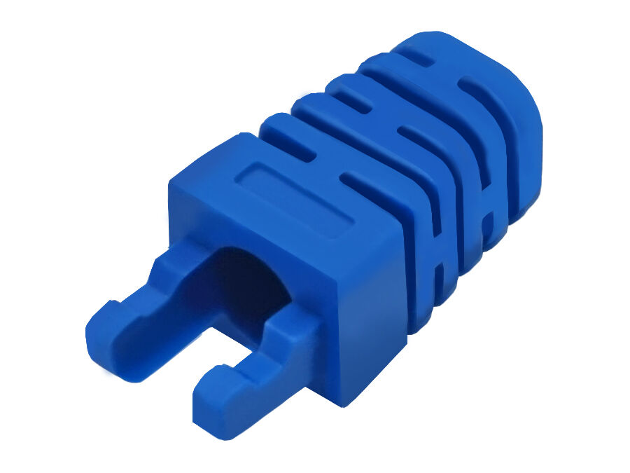 Linkbasic RJ45 Blue Crimp Boot - (50 Per Pack) | RJ45CB-B