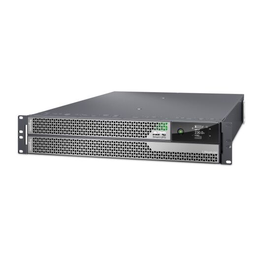 APC Smart-UPS Ultra On-Line, 5000VA, Lithium-ion, Rack/Tower 2U, 230V, 6 C13 + 4 C19 IEC outlets, Network Card, Extended runtime, W/rail kit | SRTL5KRM2UI