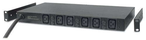 APC Rack PDU Basic 1U 14.4kW 208V (6) C19 | AP7516