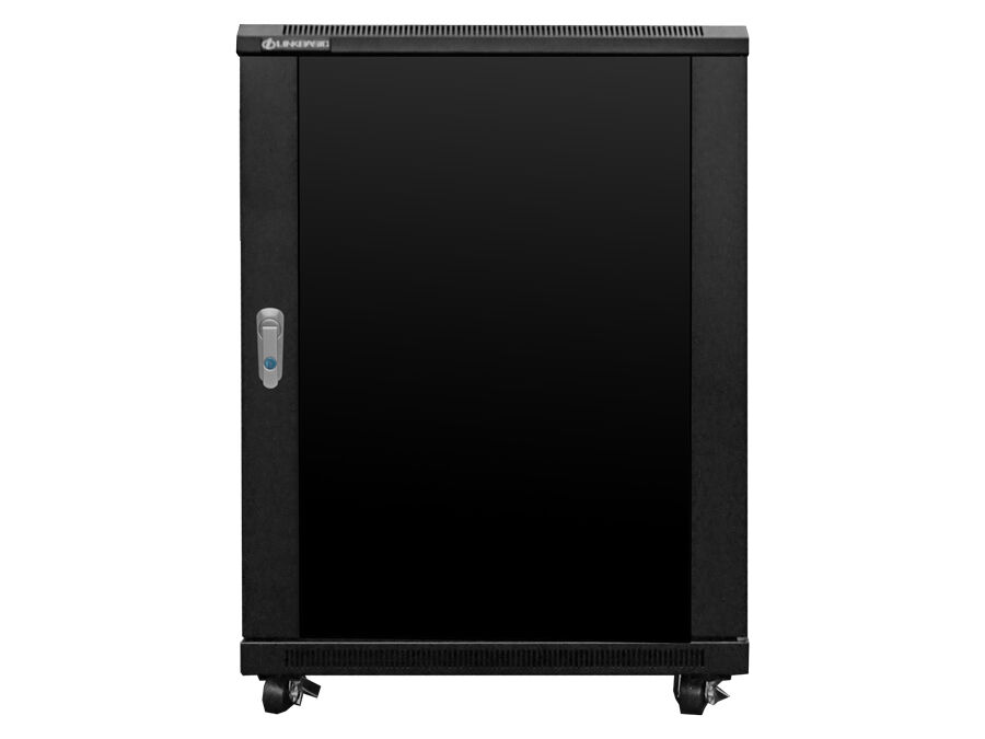 15U Standing Server Rack Cabinet – 600mm Deep with 2 Fans & 2 Shelves (Flatpacked)