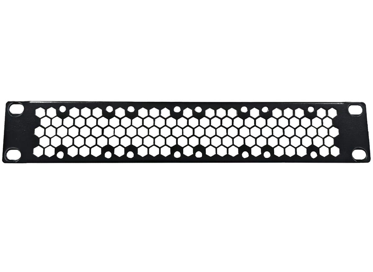 Linkbasic 10-inch 1U Perforated Blank Panel for Mini Rack