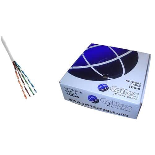 Cattex CAT6 - 100M - Grey Network Cable | CAT6100S