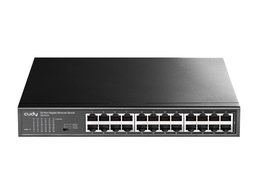 Cudy 24-Port Gigabit Rack-Mount Switch - Elevate Your Network Performance | CD-GS1024