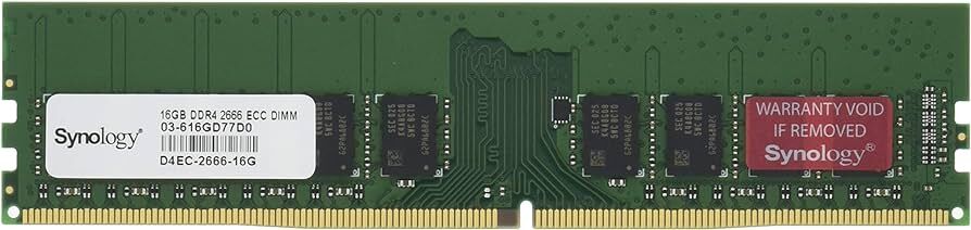 DDR4 RAM Module (DDR4-2666 ECC UDIMM) - SA3200D; UC3200; RS1619xs+; RS3618xs; RS4017xs+; RS3617xs+; RS3617RPxs | D4EC-2666-8G