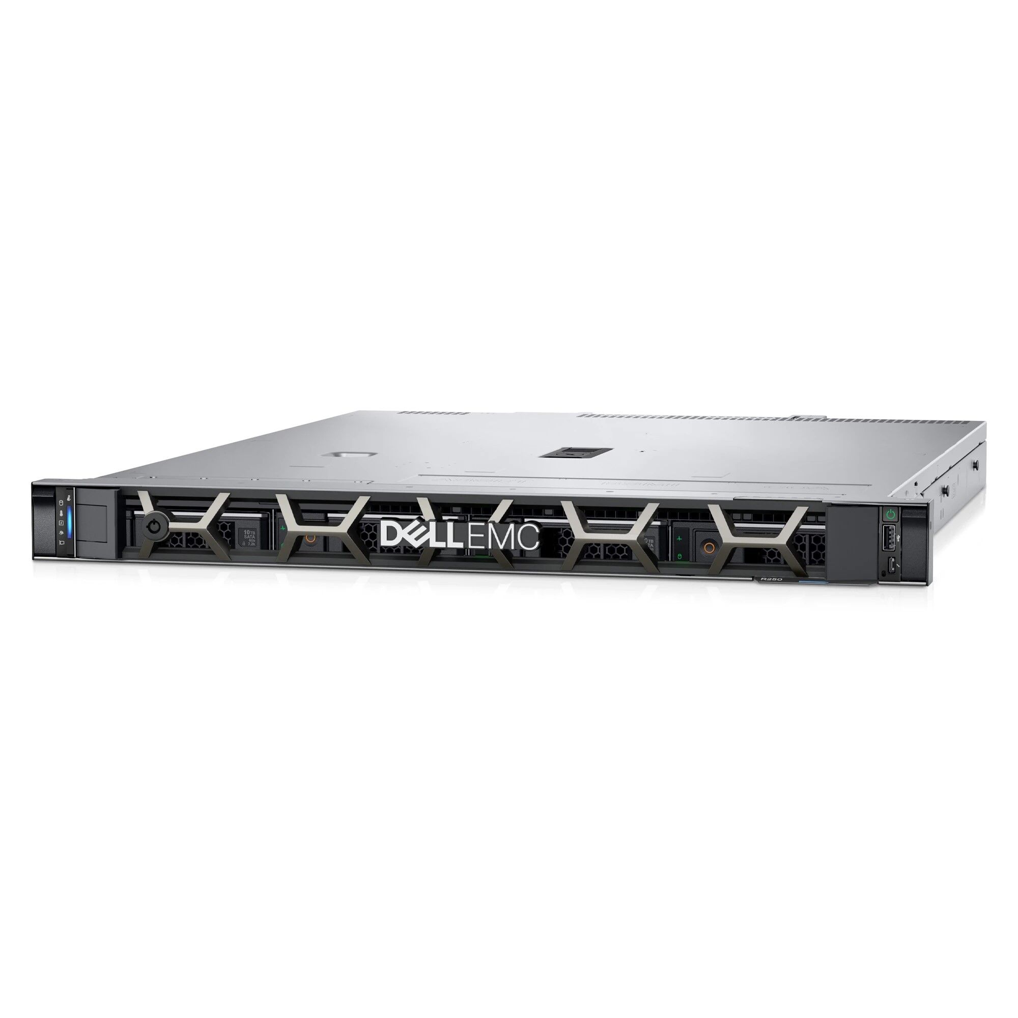 Dell PowerEdge R250 – Xeon E-2314, 16GB ECC RAM, 2TB HDD, 1U Rack Server