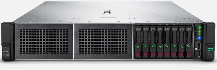 HPE DL380 Server – fast Xeon-G 5218R 2 processor, 32GB RAM for smooth multitasking. A reliable server for office or business applications, storage, and more.