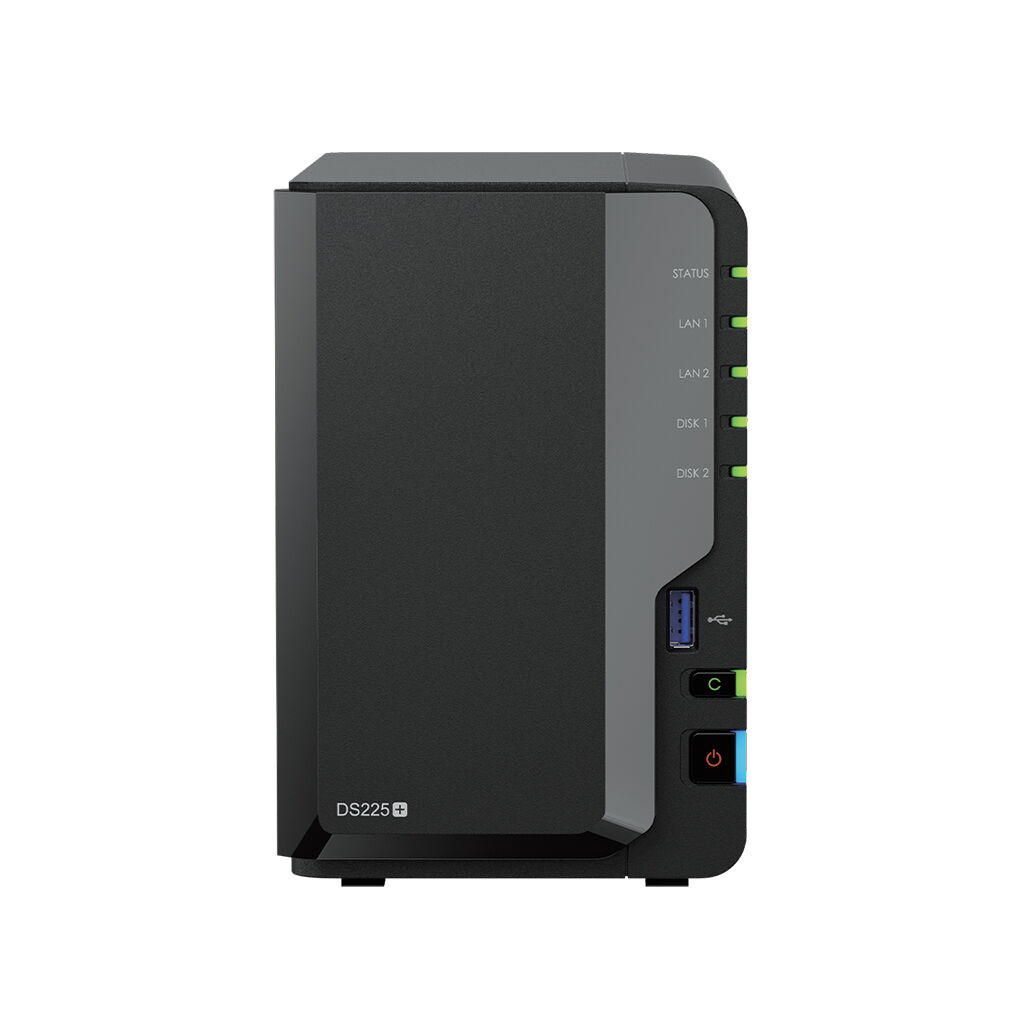 Synology DS225+ 2-Bay Desktop NAS with 2.5GbE 