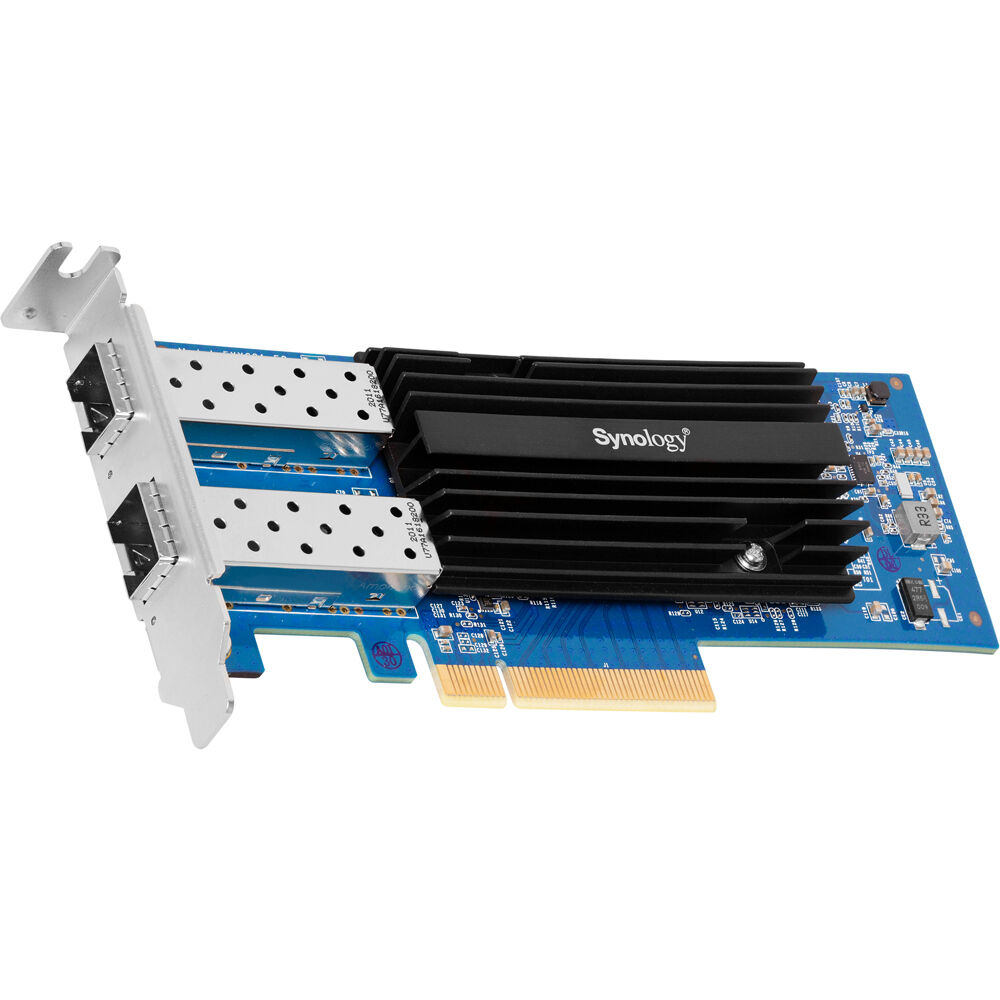 Dual Port SFP28 25GbE Add-in Card; 25 Gbps; Full Duplex; PCIe 3.0 | E25G21-F2