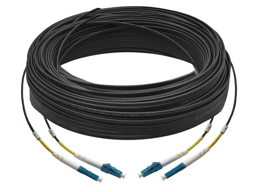 Scoop Fibre Outdoor Uplink Cable 60M LC-LC UPC 2Core | FDC-60MU