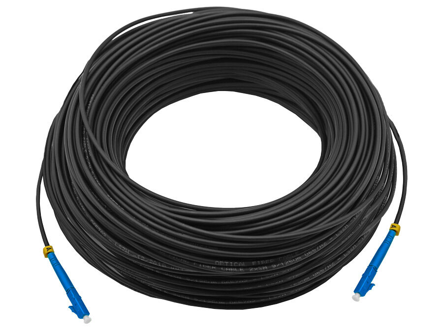 Scoop Fibre Outdoor Uplink Cable 90M LC-LC UPC 1Core | FDC-90MU1
