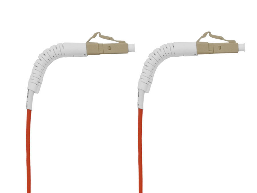 Scoop Fibre Flylead LC-LC MM 1M with Flex Boot | FF-LCLC-M1UF