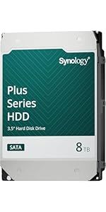 Synology HAT3320-8T 8TB Plus Series SATA 3.5″ Hard Drive 