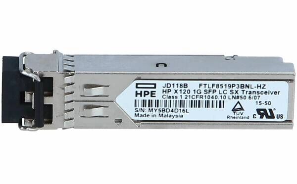 HP X120 1G SFP LC SX Transceiver | JD118B